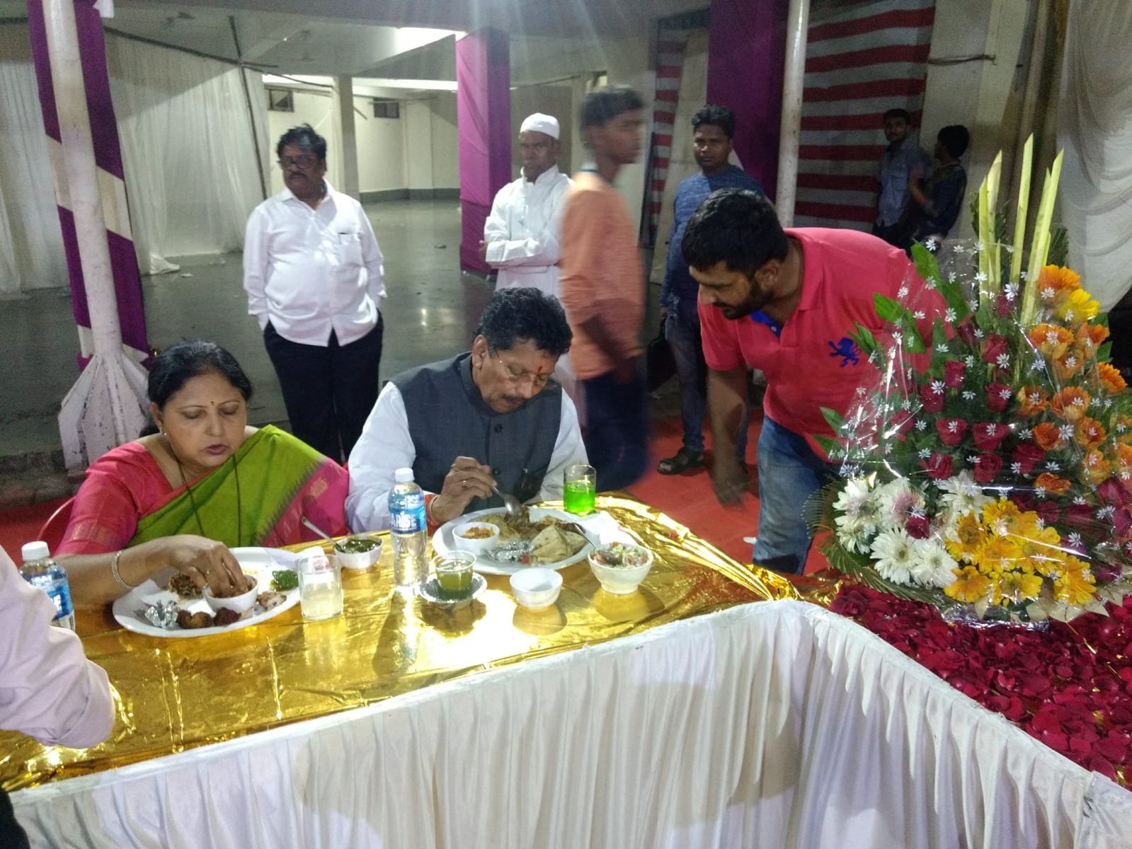 Floral decor banquet