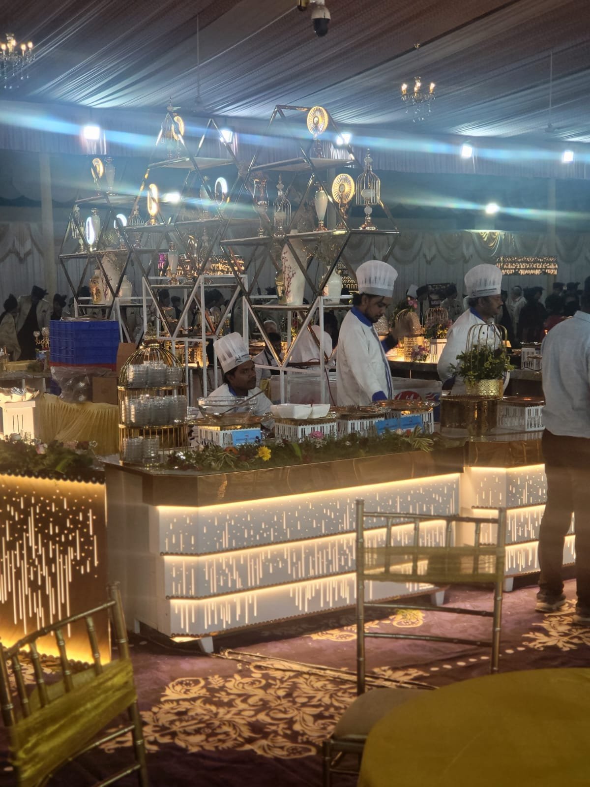 Floral decor banquet